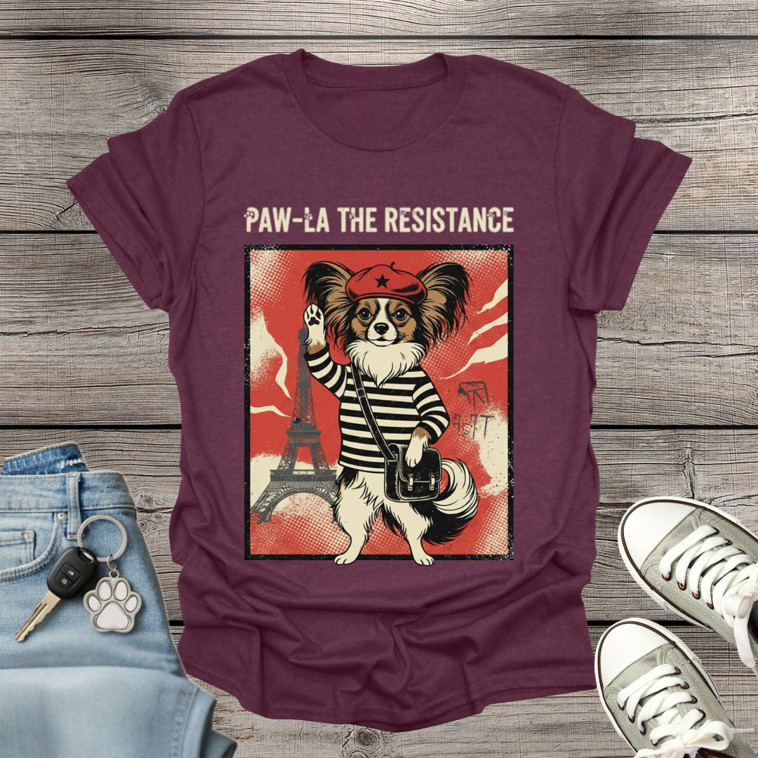 Papillon Paw-La T-Shirt
