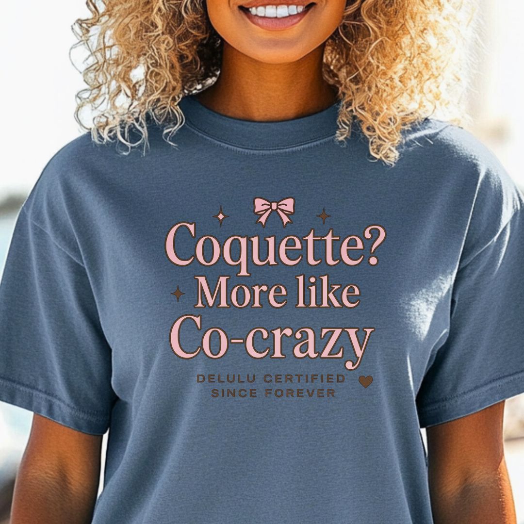 Coquette Co-Crazy Pink Bow T-Shirt