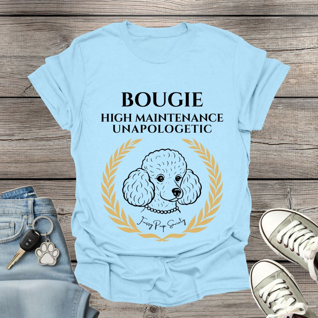 Miniature/Toy Poodle Bougie & Unapologetic T-Shirt
