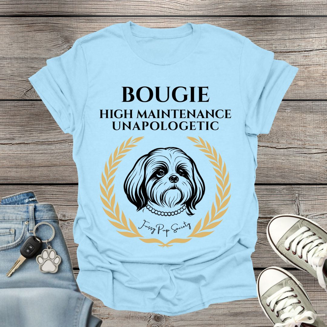 Shih Tzu Bougie & Unapologetic T-Shirt