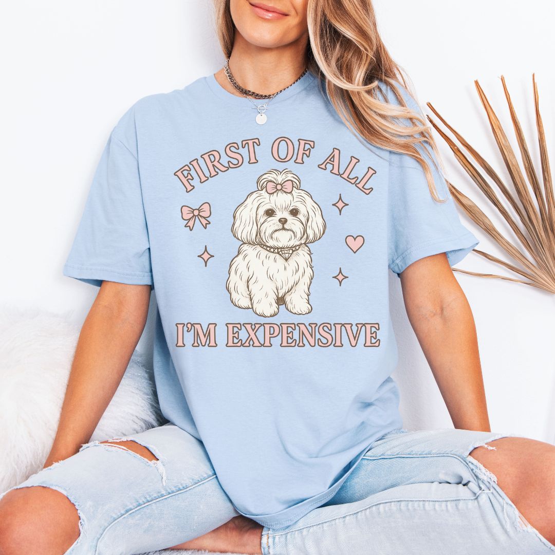 First of All I’m Expensive T-Shirt