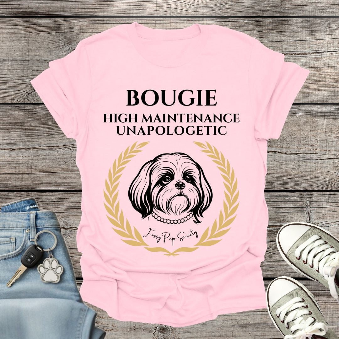 Shih Tzu Bougie & Unapologetic T-Shirt