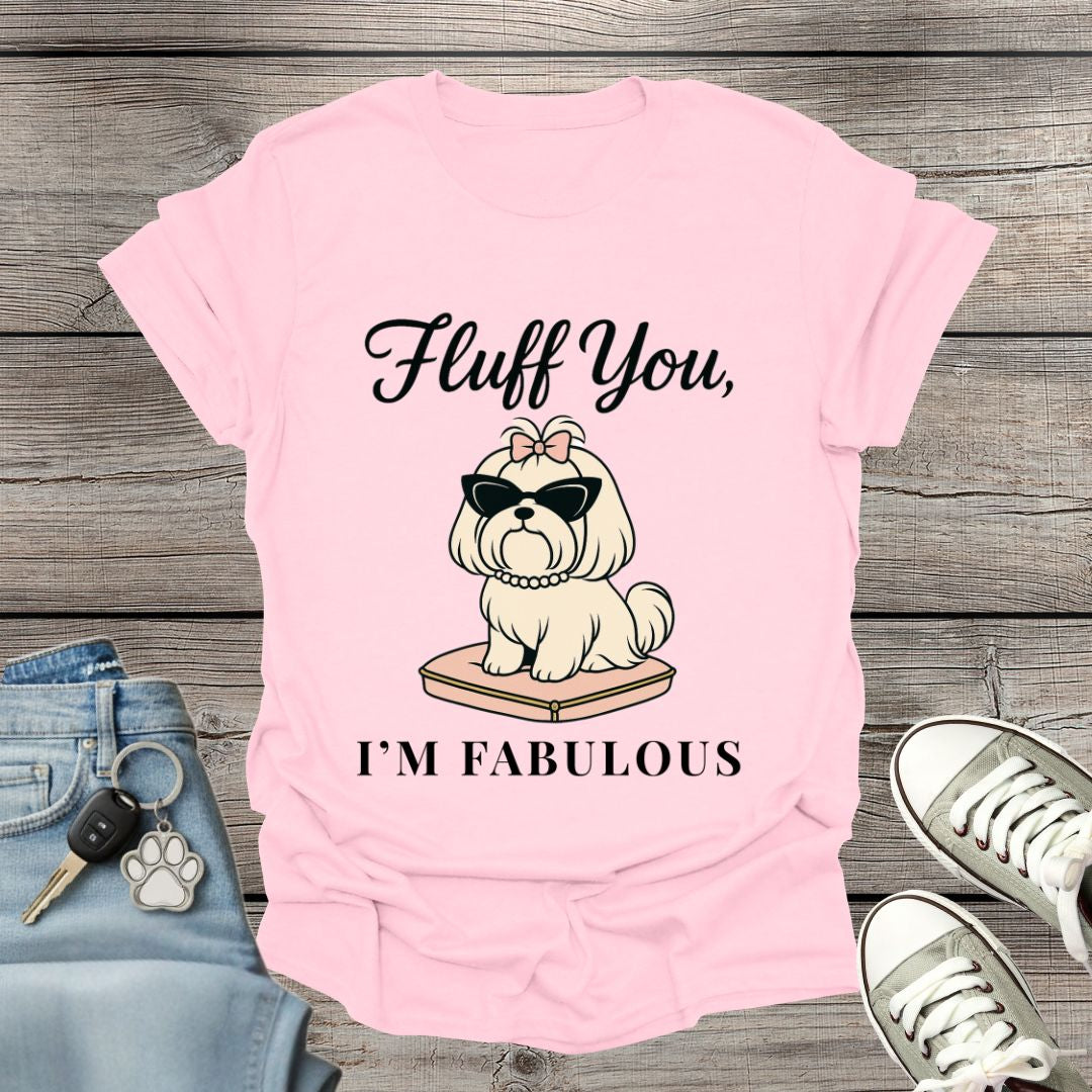 Maltese I'm Fabulous T-Shirt