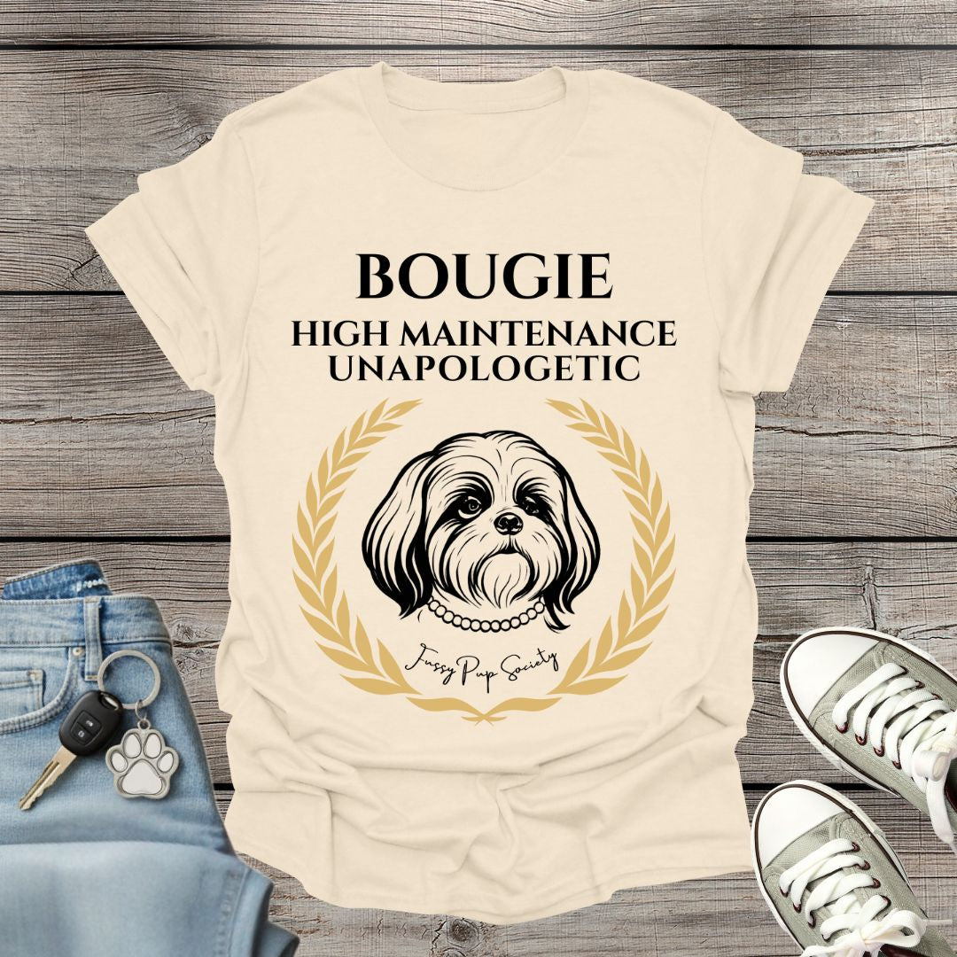 Shih Tzu Bougie & Unapologetic T-Shirt