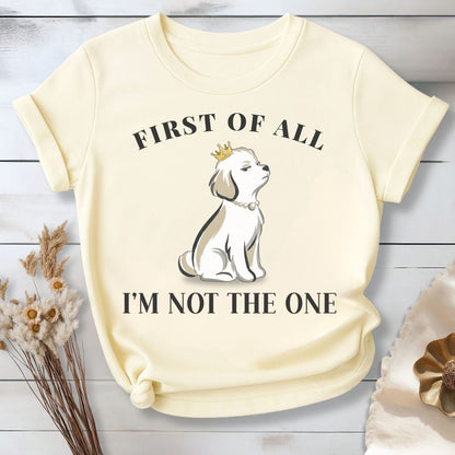 First of all — I’m Not the One — High Standards Energy T-SHIRT