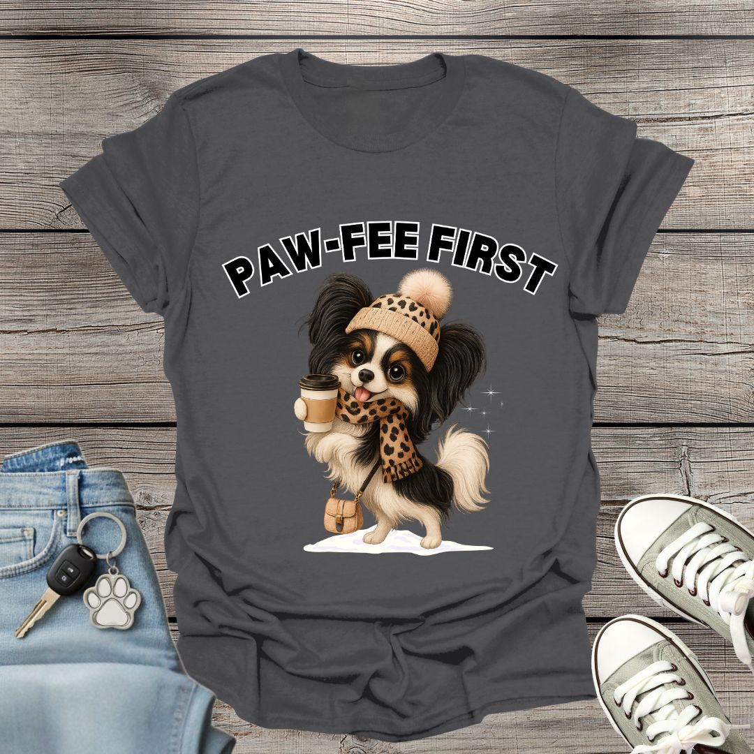 Papillon Paw-Fee T-Shirt