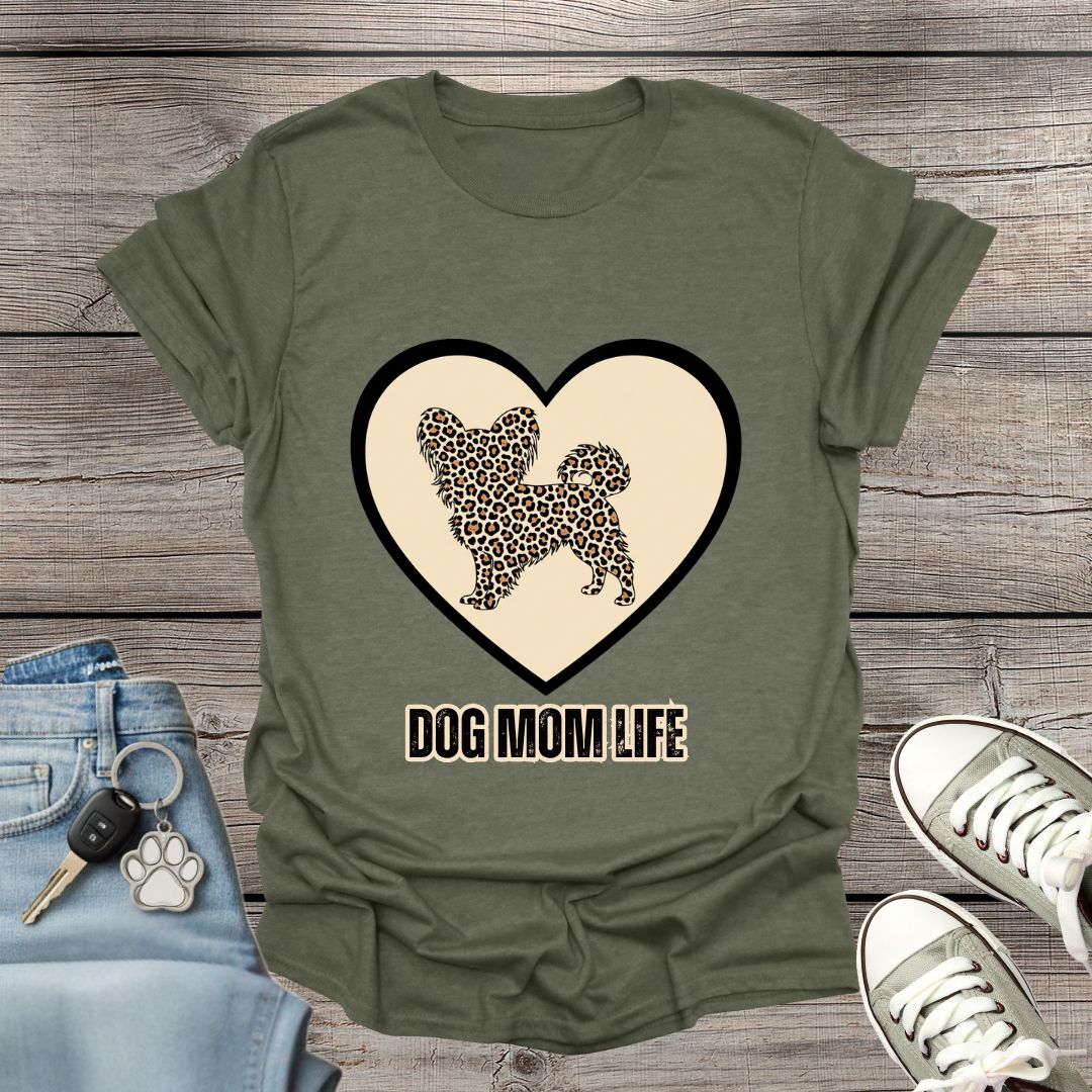 Papillon - Dog Mom Life T-Shirt