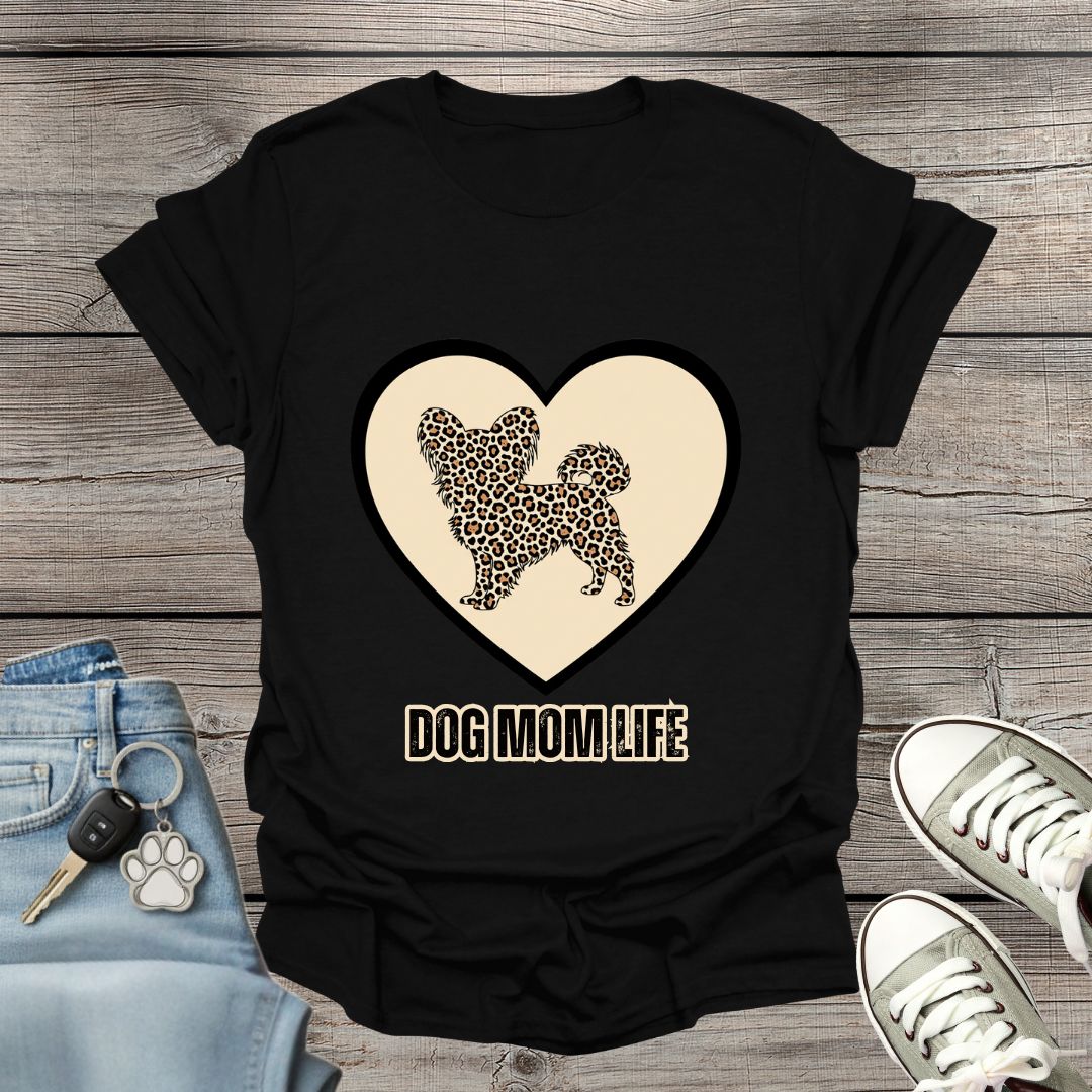 Papillon - Dog Mom Life T-Shirt