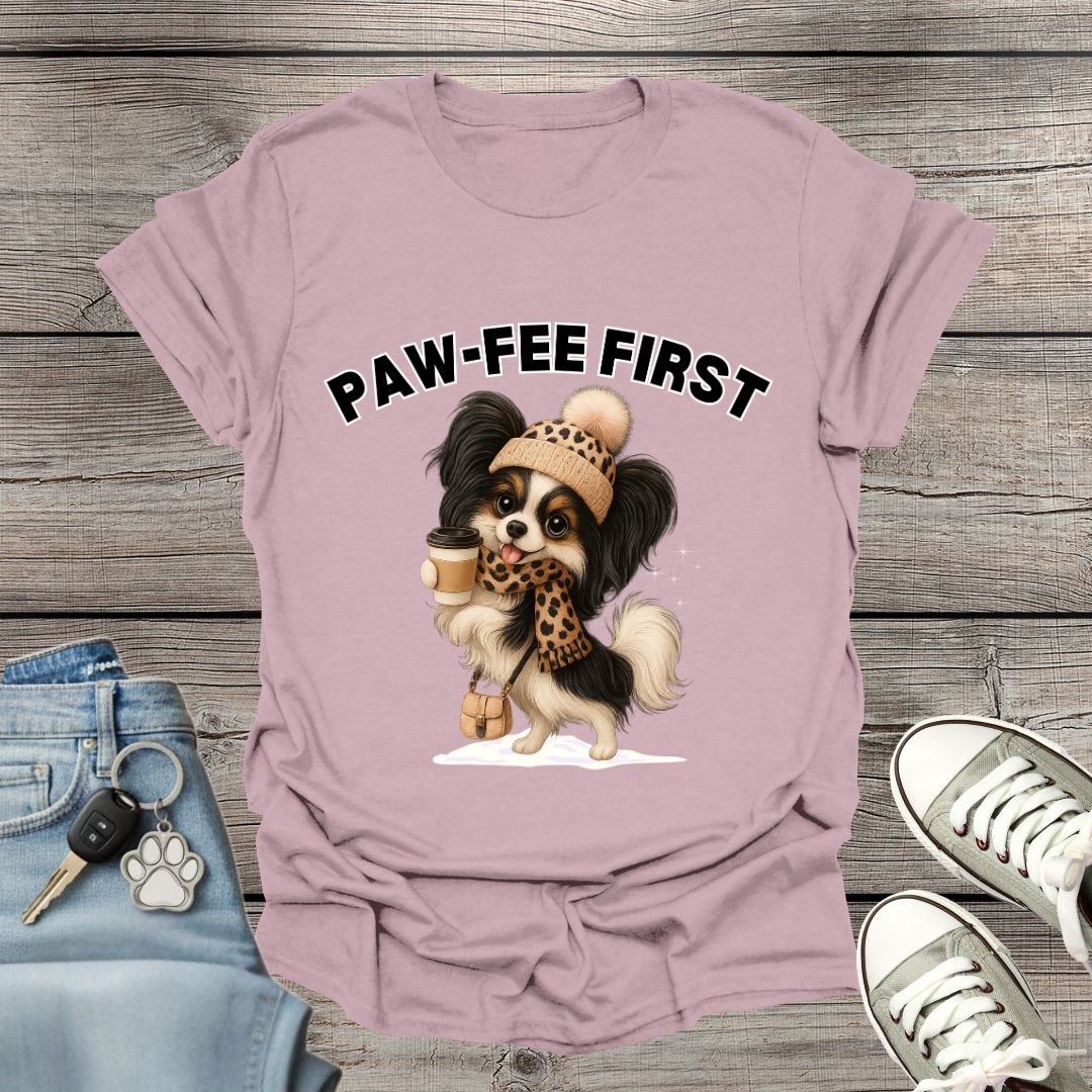 Papillon Paw-Fee T-Shirt