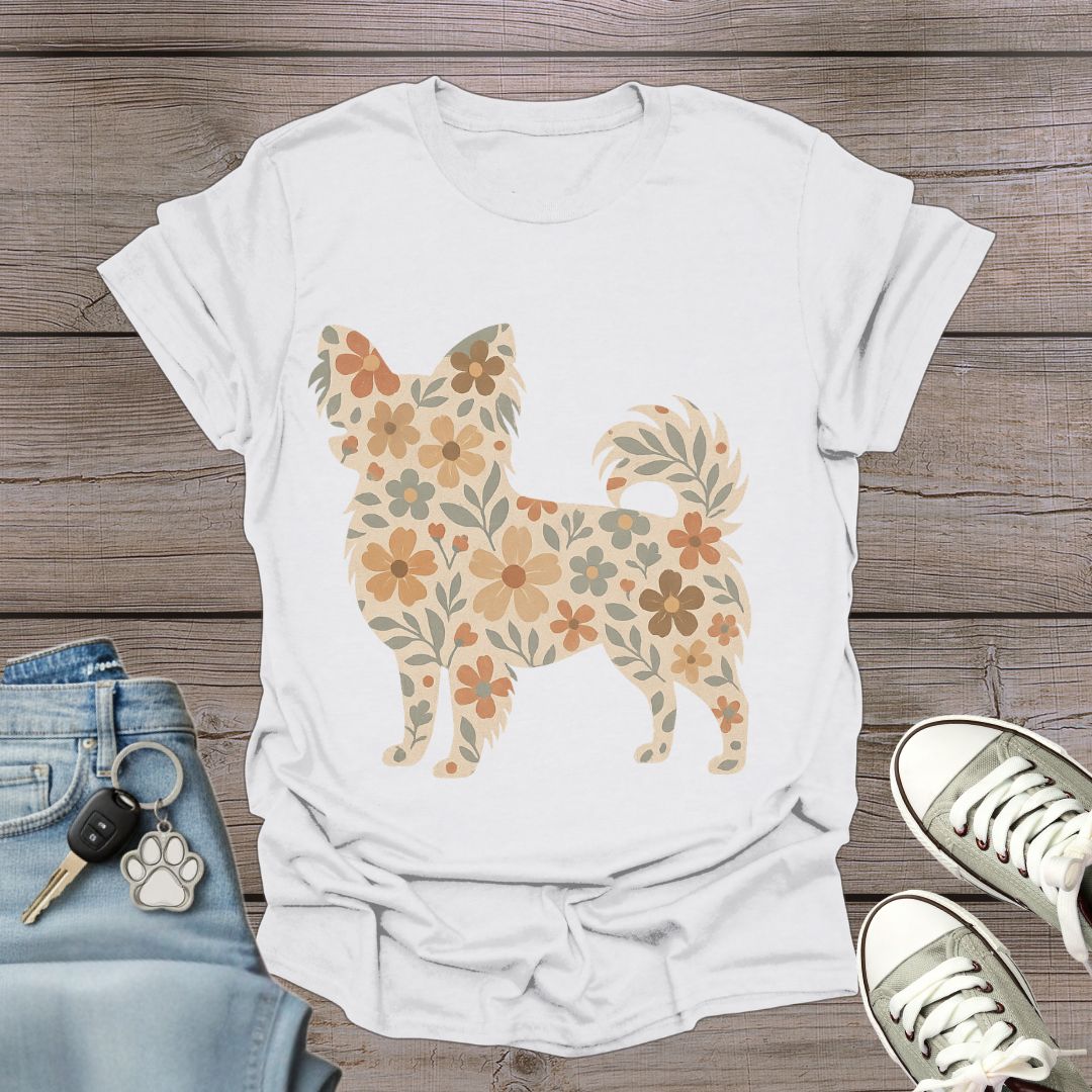 Papillon Florial T-Shirt