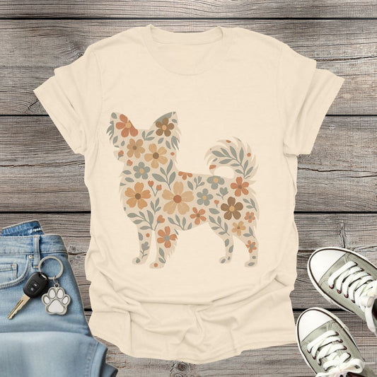 Papillon Florial T-Shirt