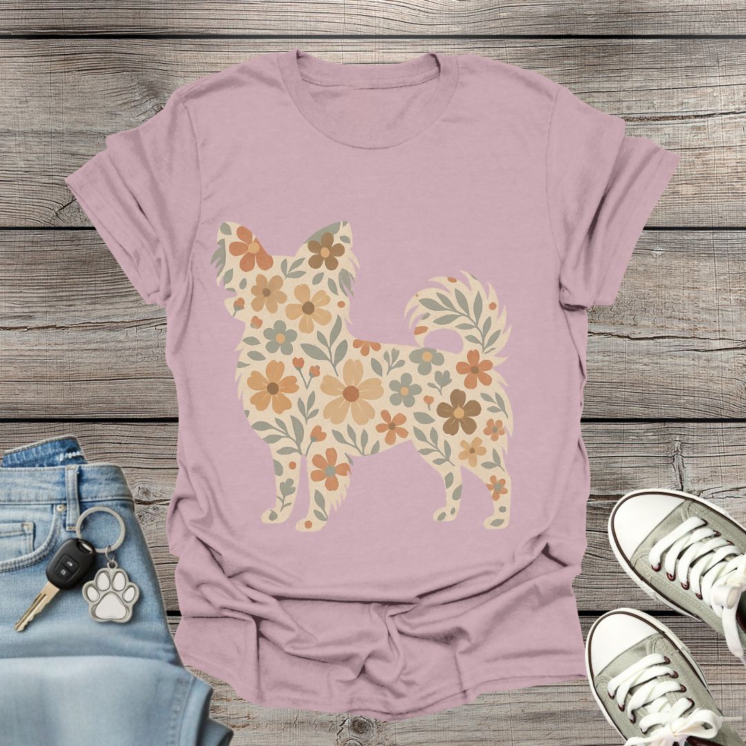 Papillon Florial T-Shirt