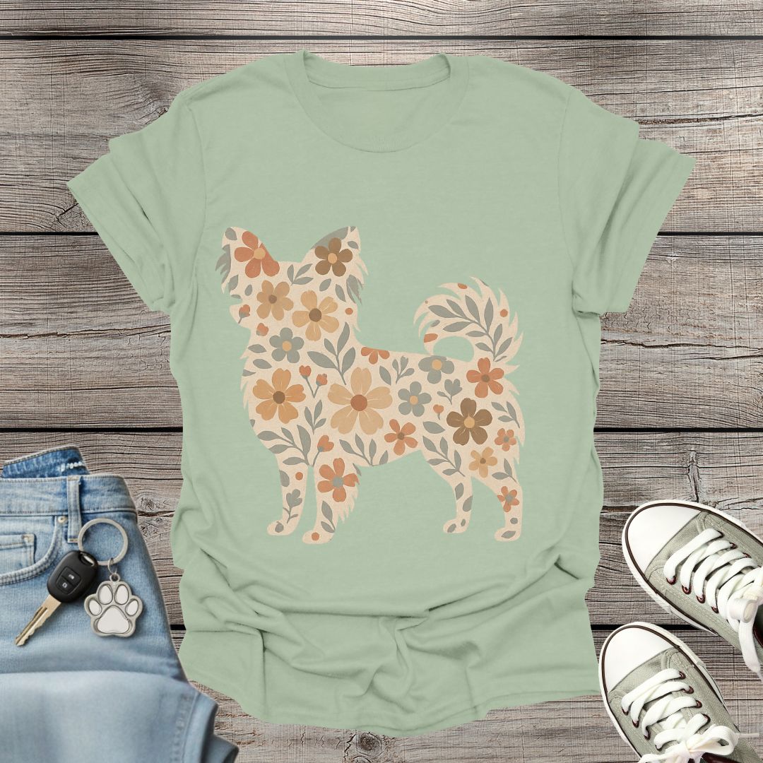 Papillon Florial T-Shirt