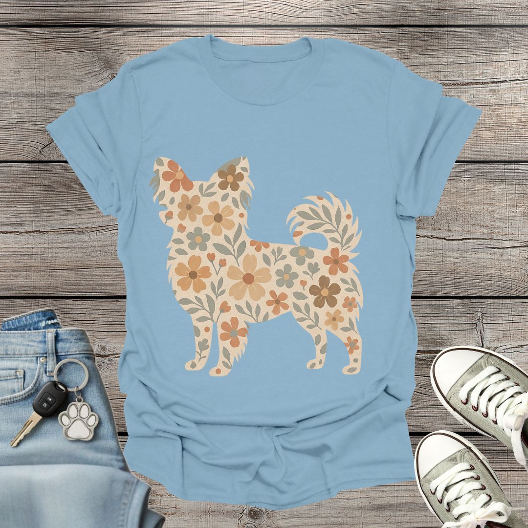 Papillon Florial T-Shirt