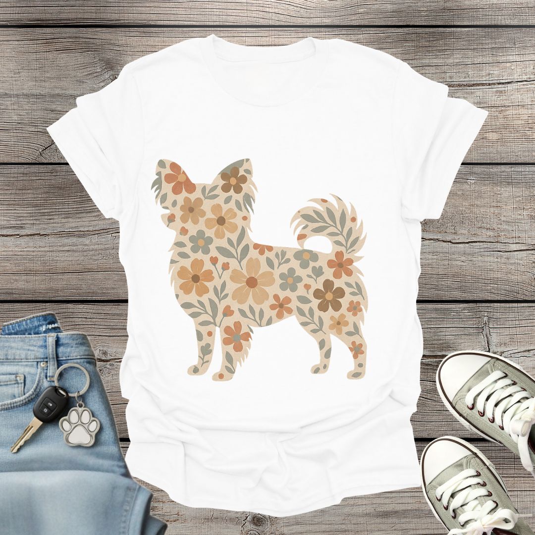 Papillon Florial T-Shirt