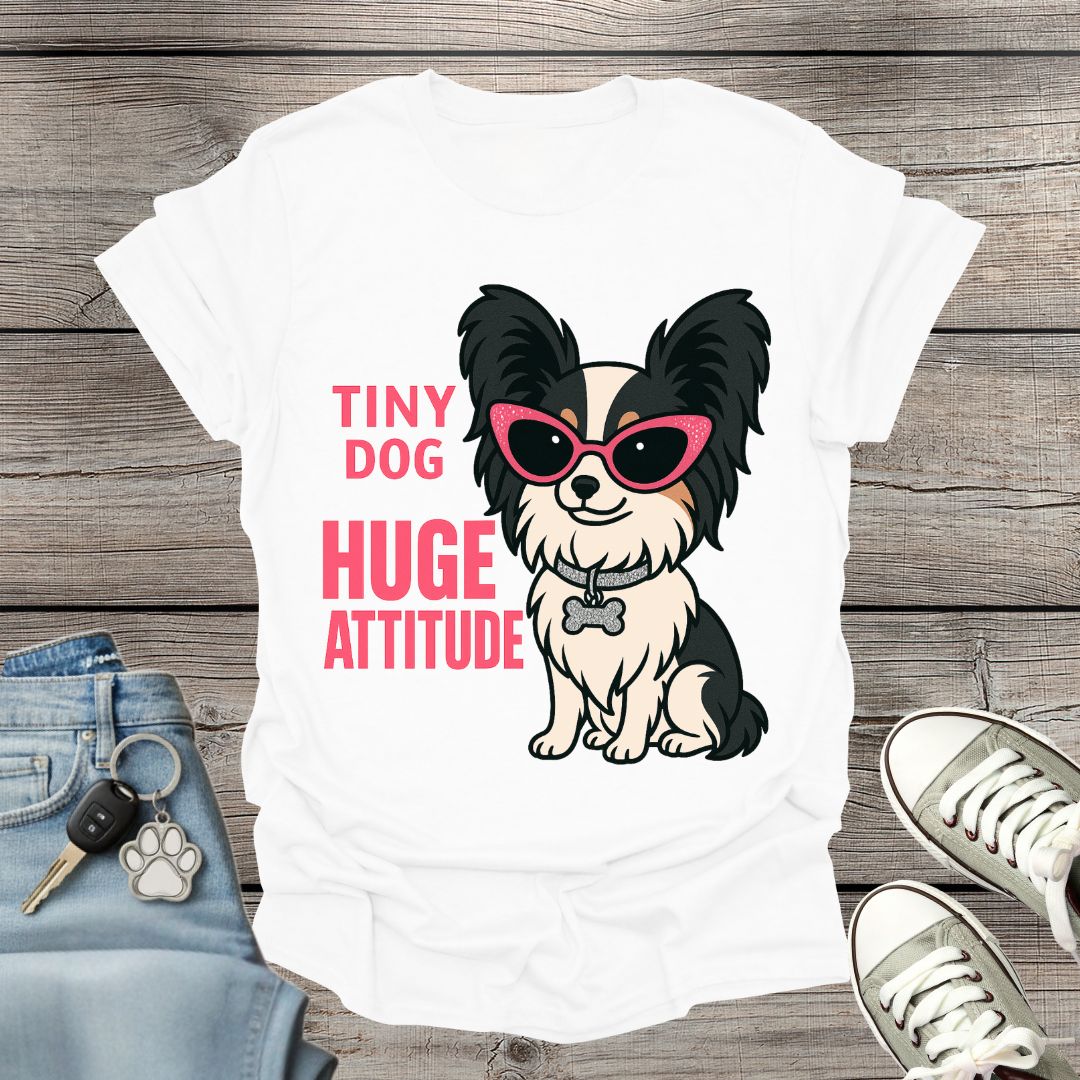 Papillon Huge Attitude T-Shirt