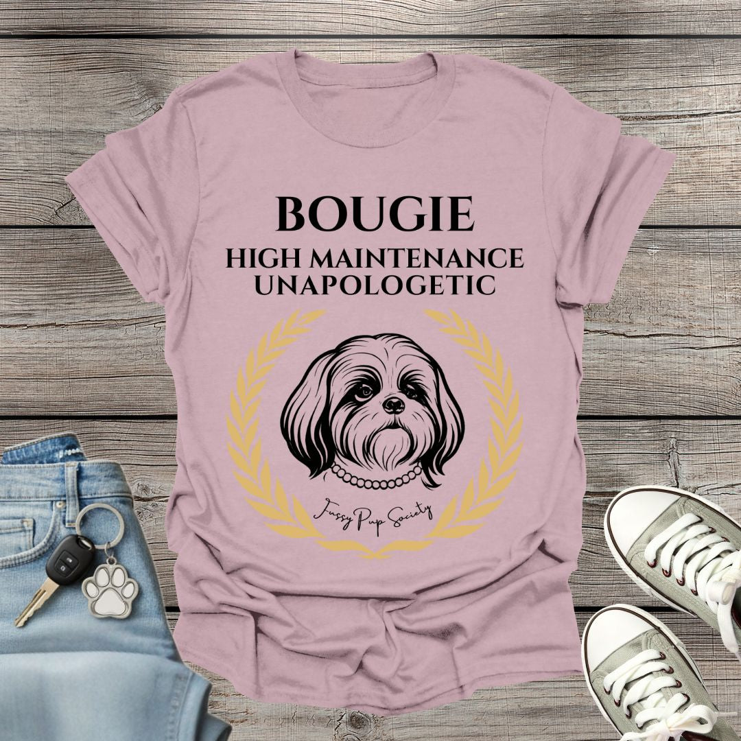 Shih Tzu Bougie & Unapologetic T-Shirt