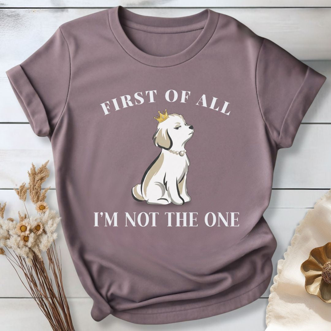 First of all — I’m Not the One — High Standards Energy T-SHIRT