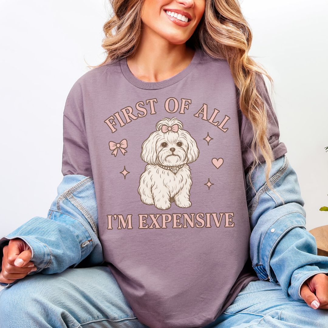 First of All I’m Expensive T-Shirt