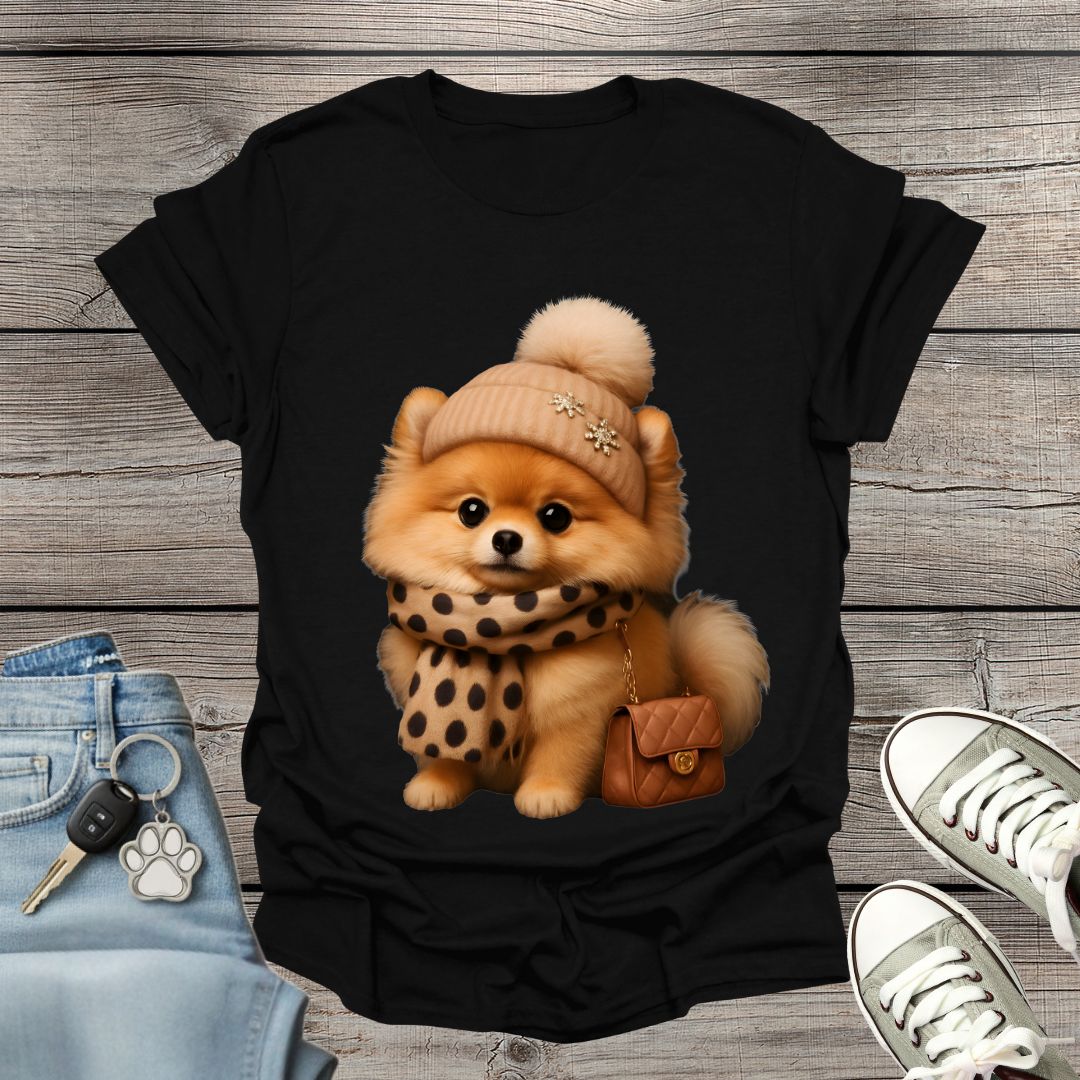 Pomeranian Chic T-Shirt