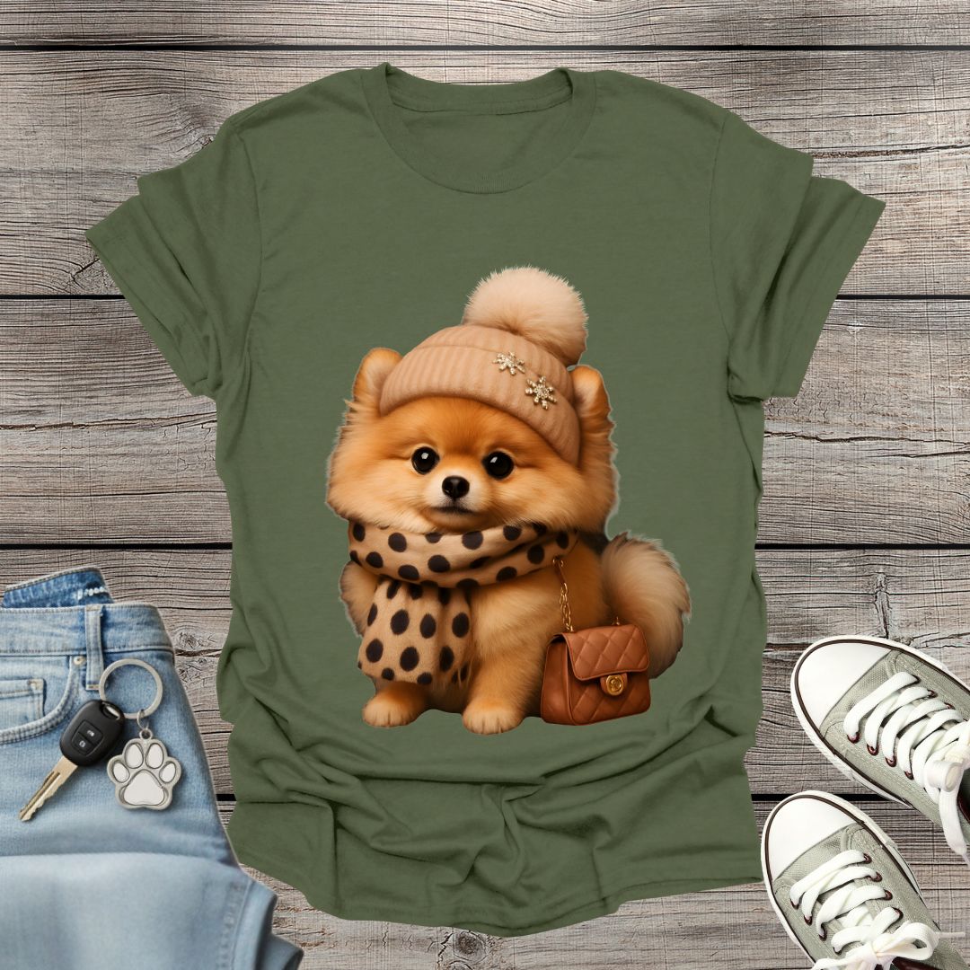 Pomeranian Chic T-Shirt