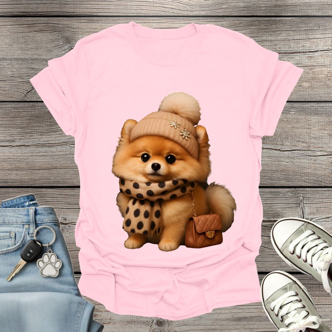 Pomeranian Chic T-Shirt