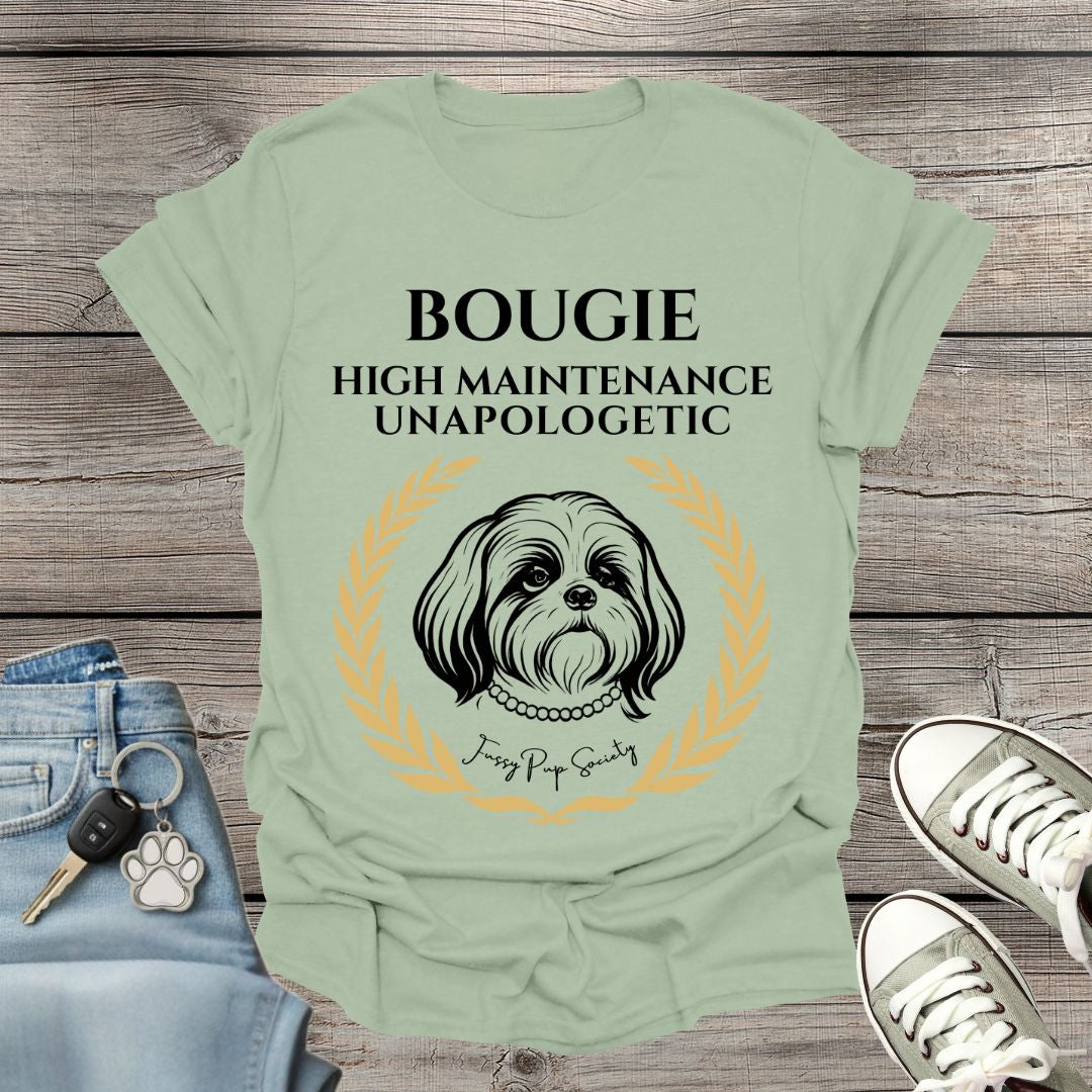Shih Tzu Bougie & Unapologetic T-Shirt