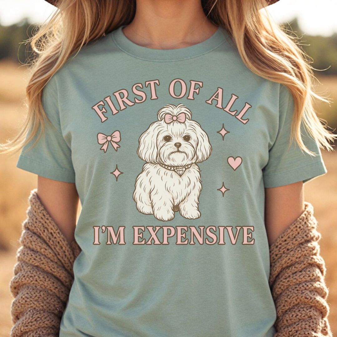 First of All I’m Expensive T-Shirt