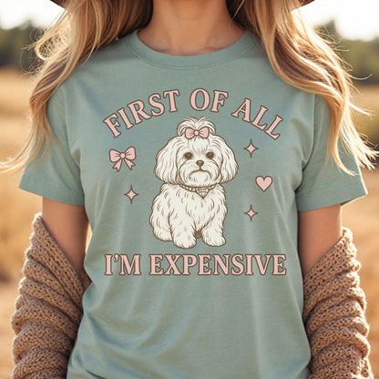 First of All I’m Expensive T-Shirt