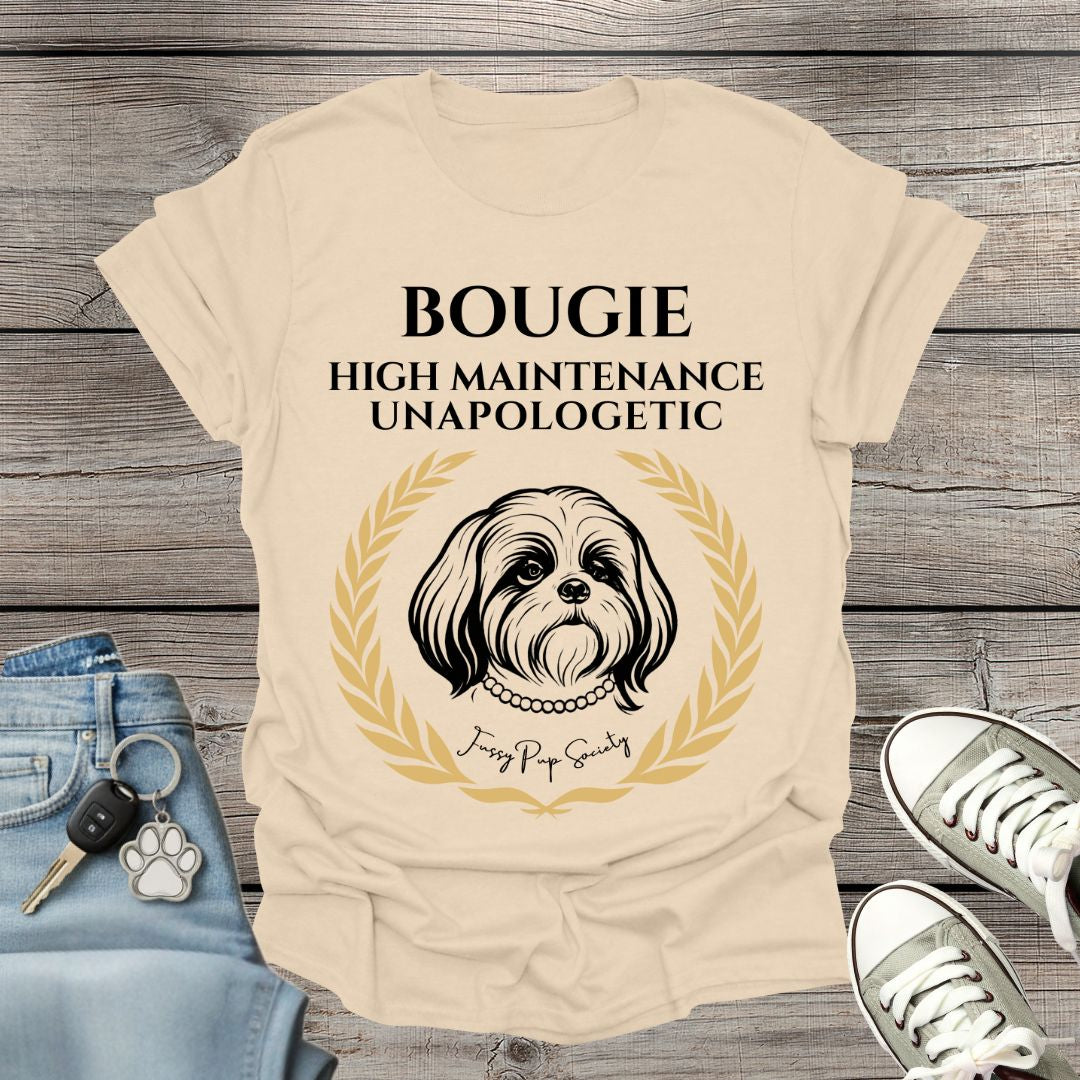 Shih Tzu Bougie & Unapologetic T-Shirt