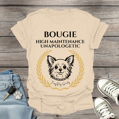 Chihuahua Bougie & Unapologetic T-Shirt