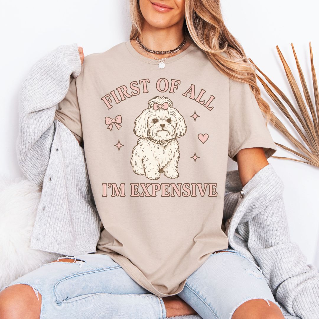 First of All I’m Expensive T-Shirt