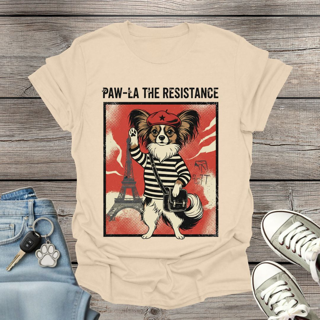 Papillon Paw-La T-Shirt