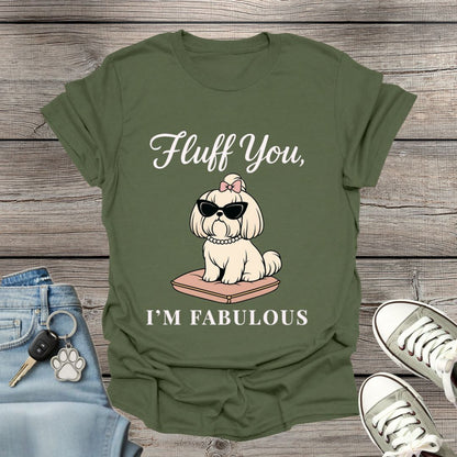 Shih Tzu I'm Fabulous T-Shirt