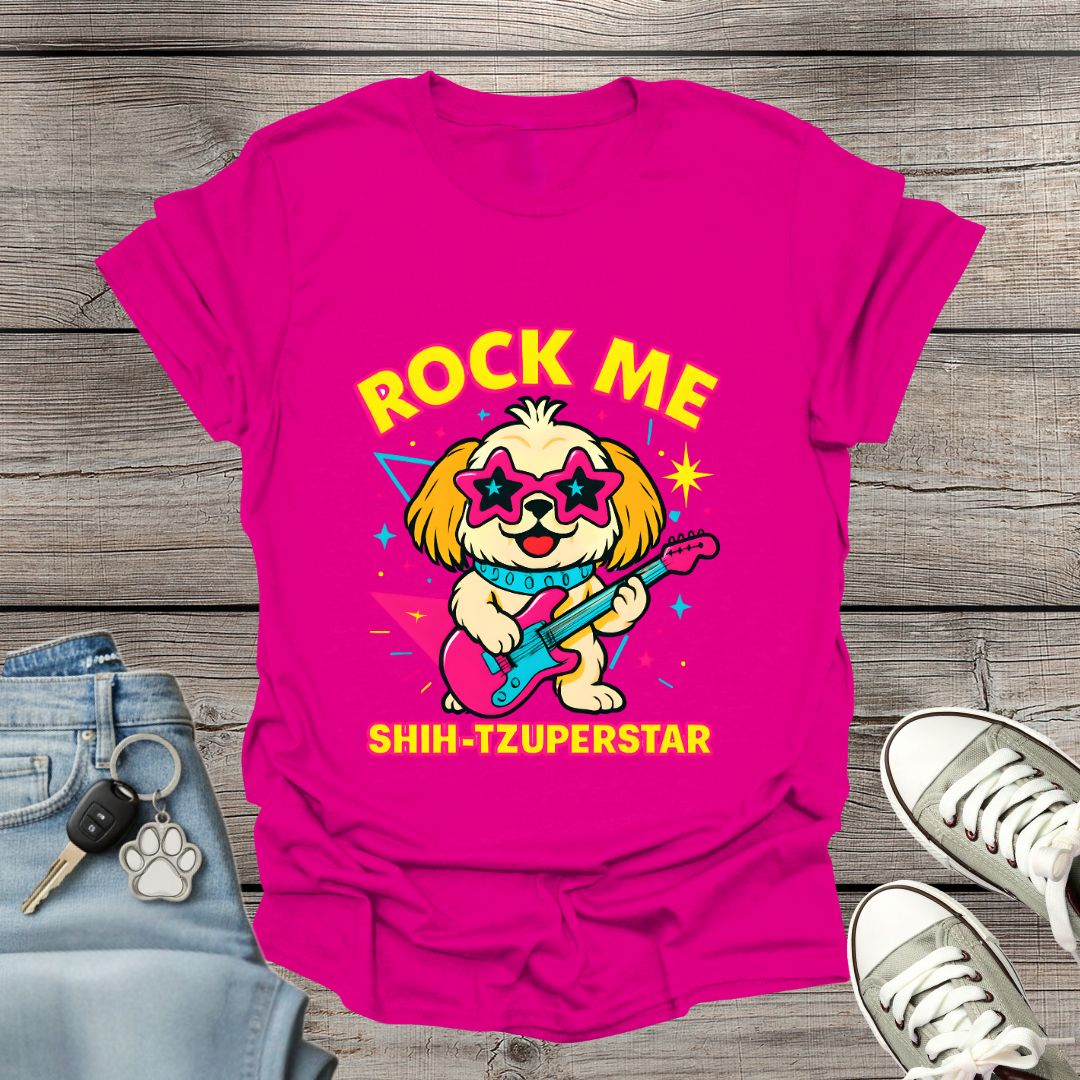 Shih Tzu Rock Me  T-Shirt