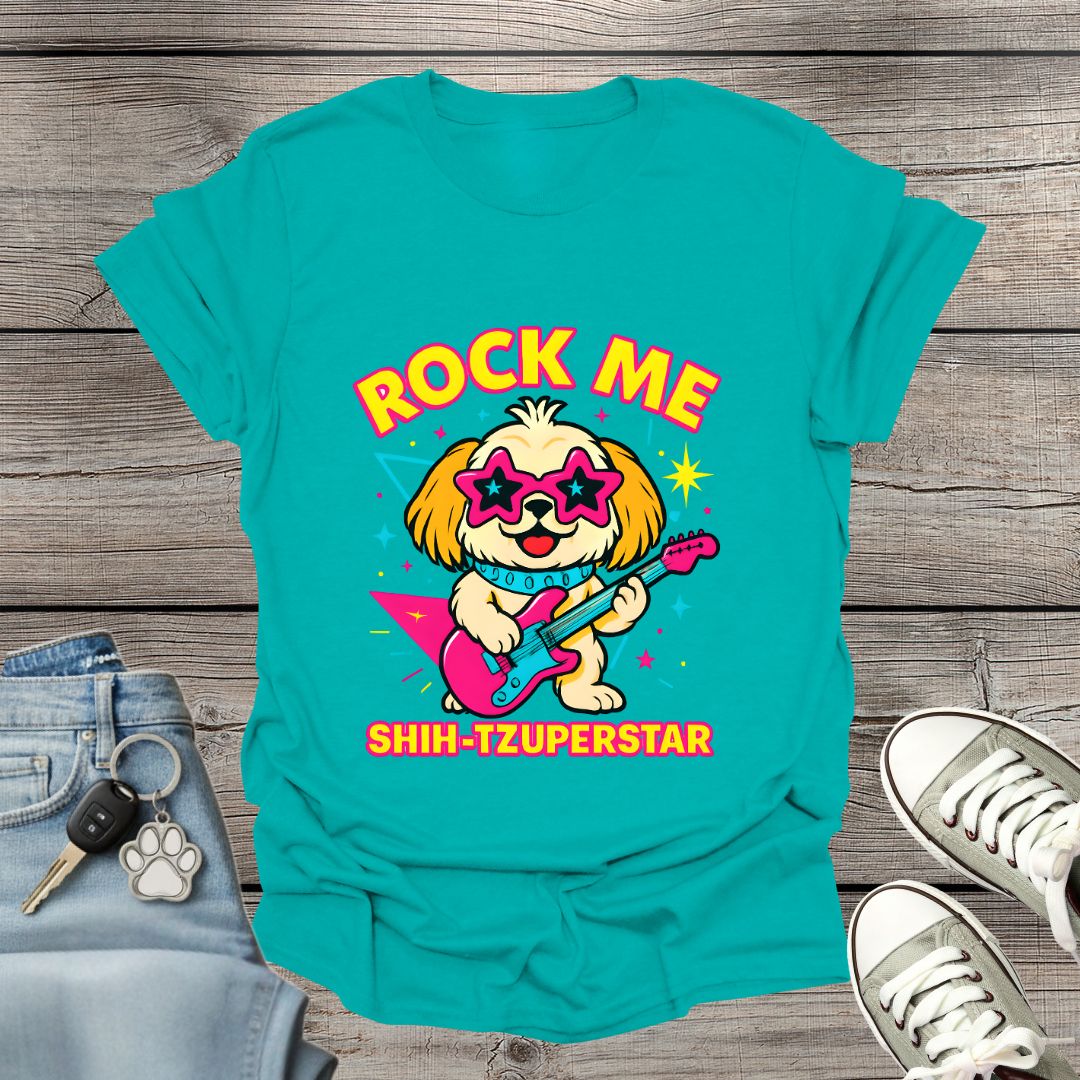 Shih Tzu Rock Me  T-Shirt