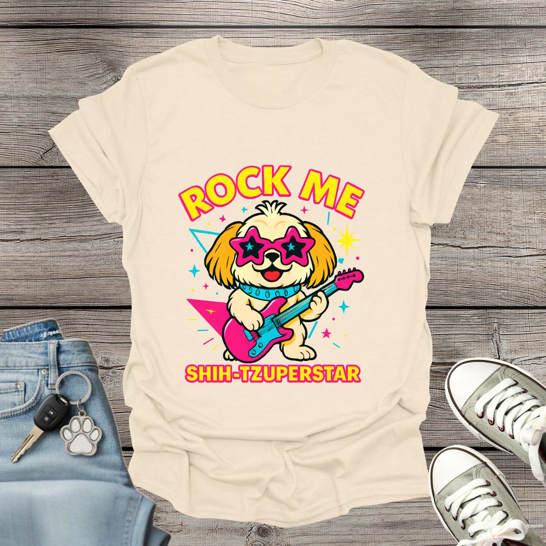 Shih Tzu Rock Me  T-Shirt