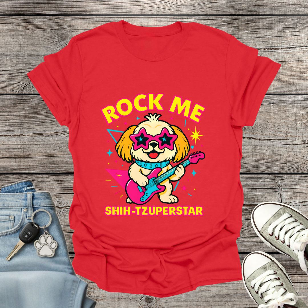 Shih Tzu Rock Me  T-Shirt