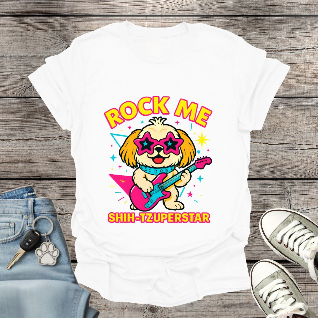 Shih Tzu Rock Me  T-Shirt
