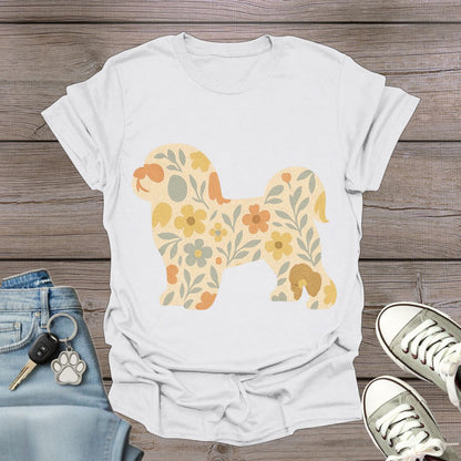 Shih Tzu Floral T-Shirt