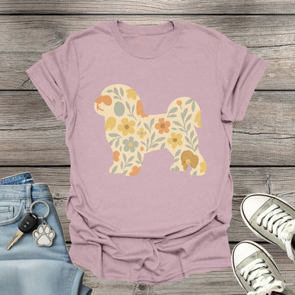 Shih Tzu Floral T-Shirt