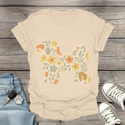 Shih Tzu Floral T-Shirt