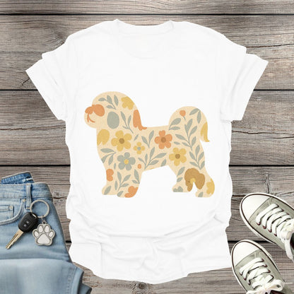 Shih Tzu Floral T-Shirt