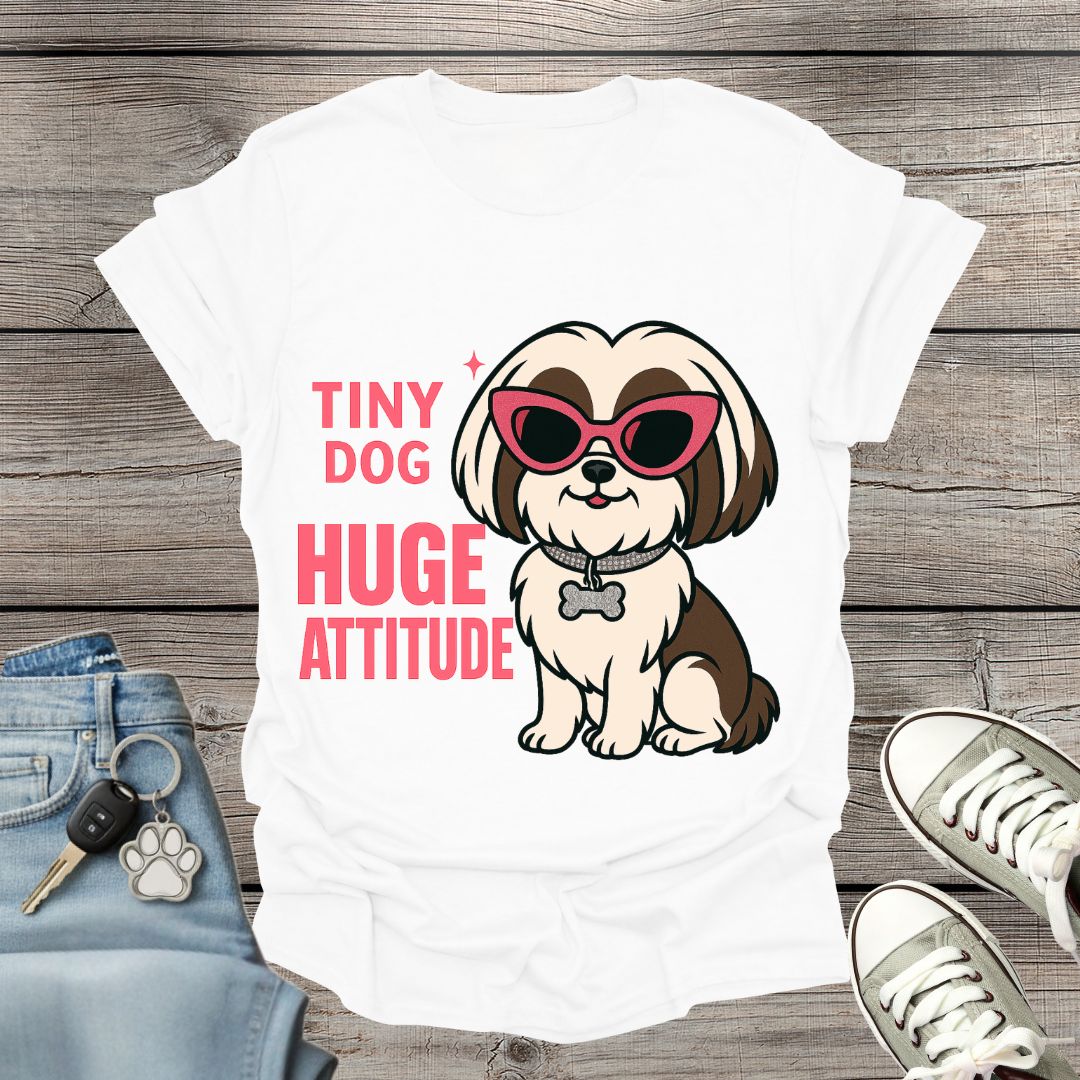 Shih Tzu Huge Attitude T-Shirt