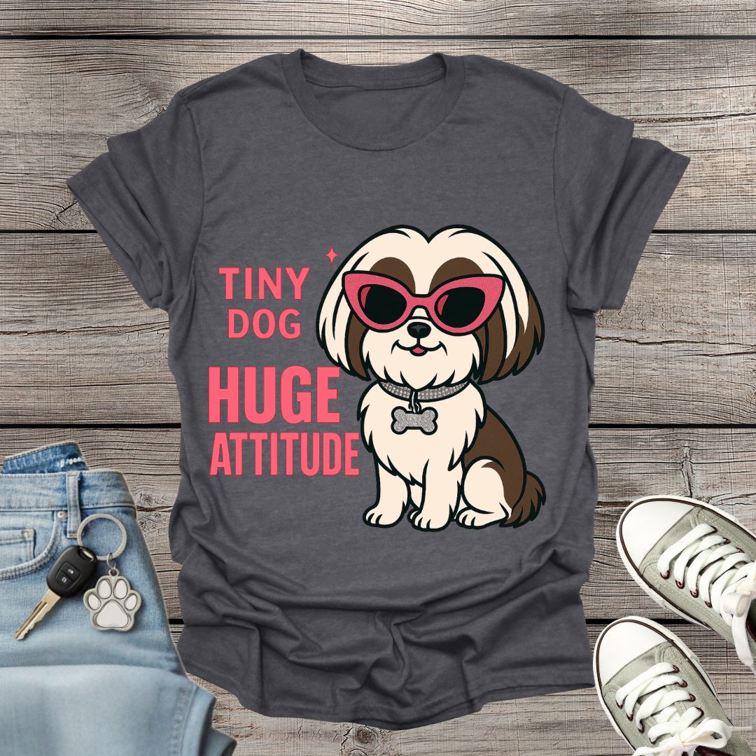 Shih Tzu Huge Attitude T-Shirt