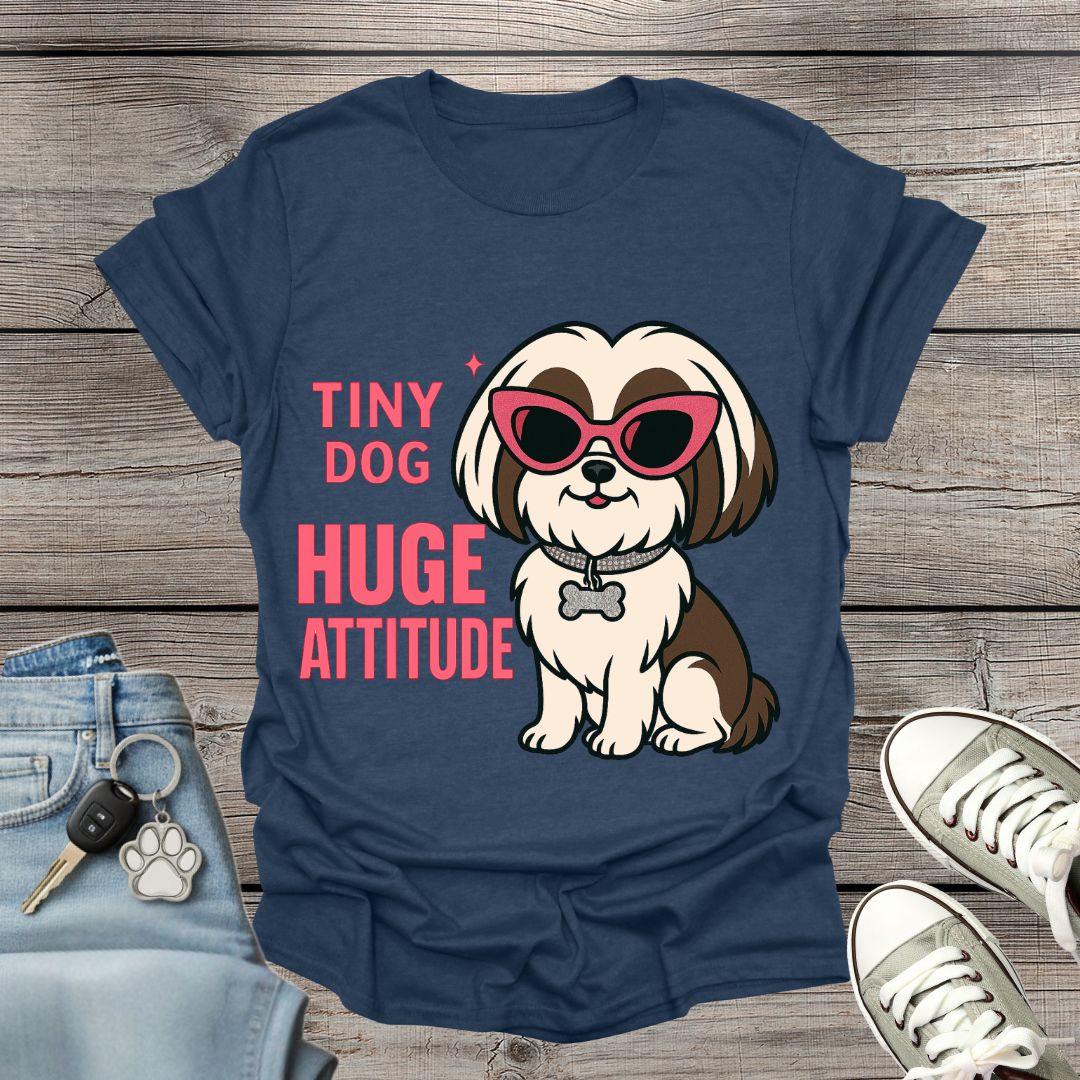 Shih Tzu Huge Attitude T-Shirt