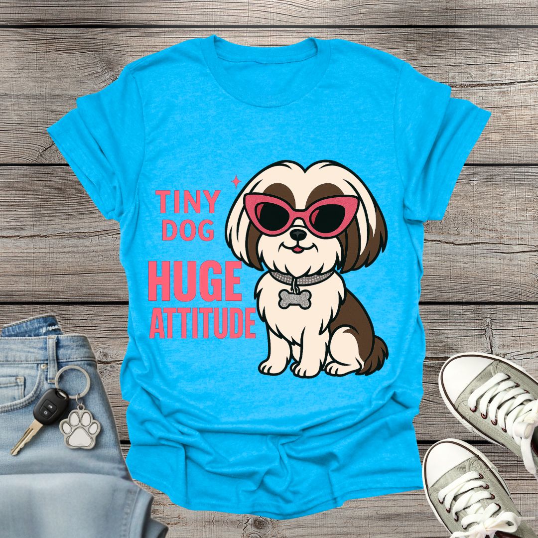 Shih Tzu Huge Attitude T-Shirt