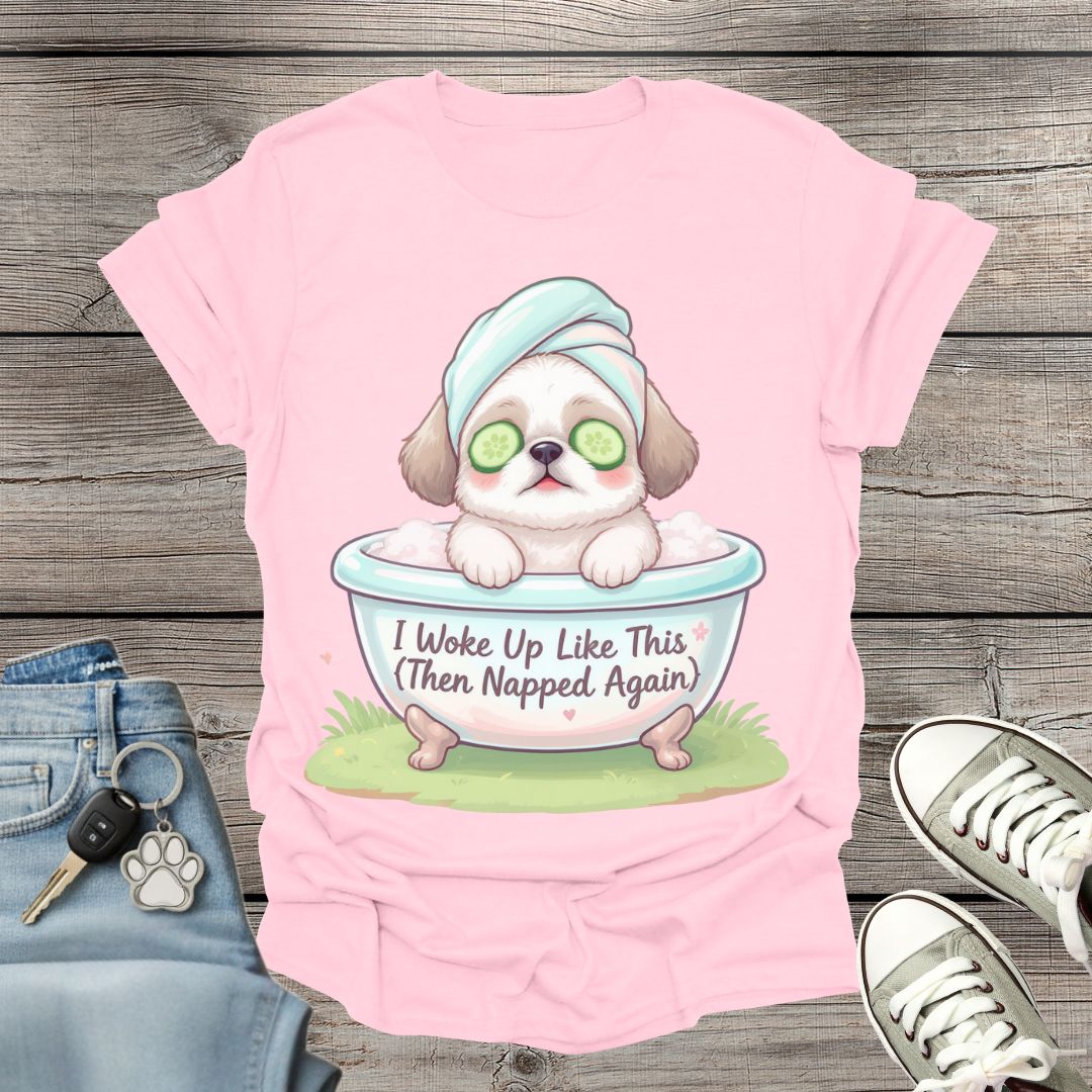 Shih Tzu Spa Day T-Shirt