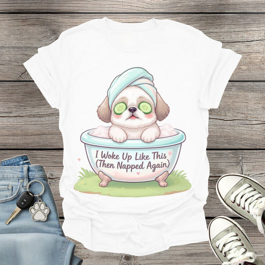 Shih Tzu Spa Day T-Shirt