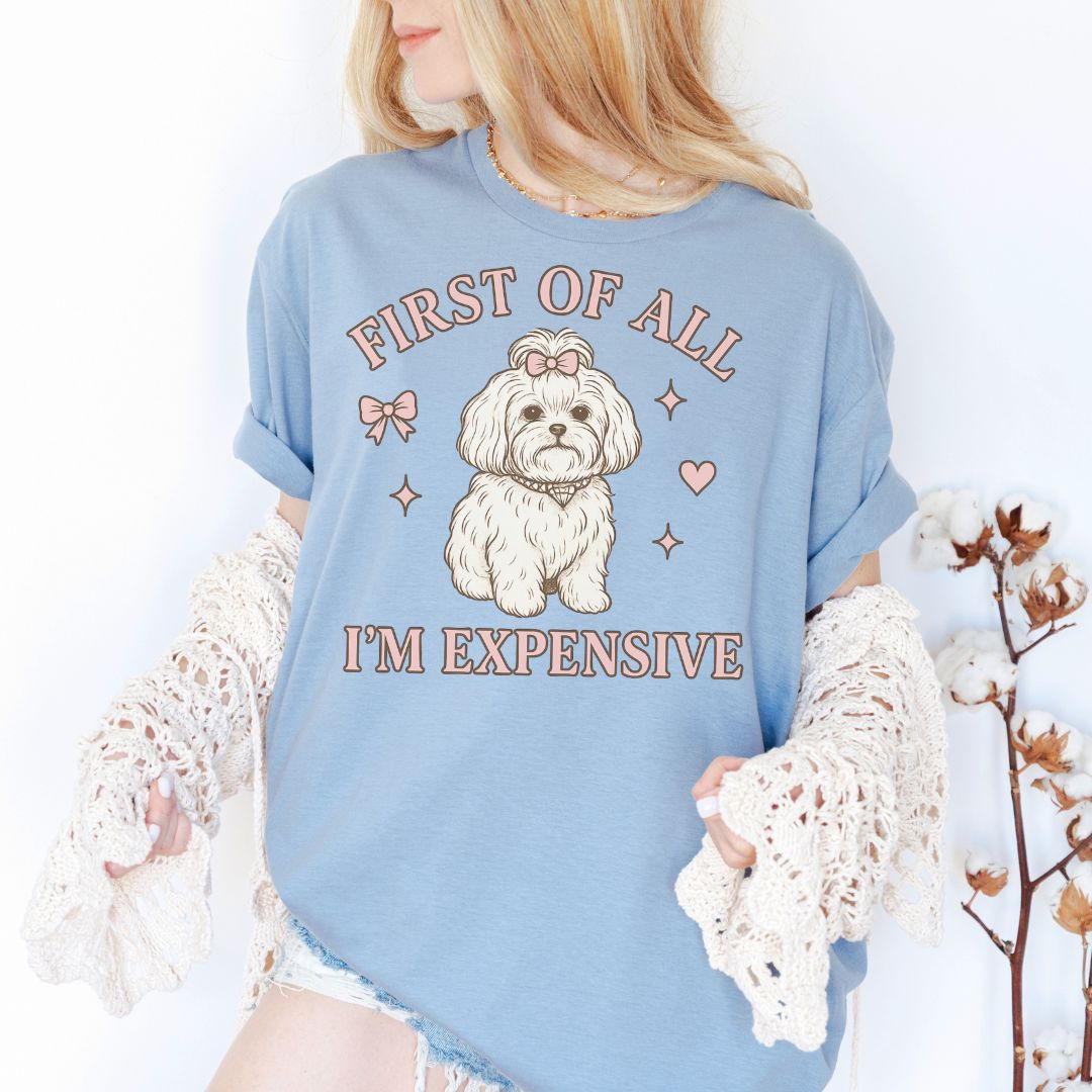 First of All I’m Expensive T-Shirt